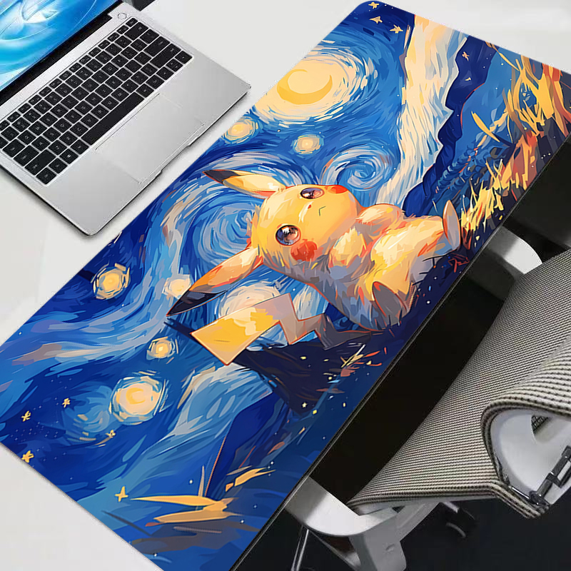 Tech Accessories Desk - Mouse Pad Large P-Pikachu Rubber PC