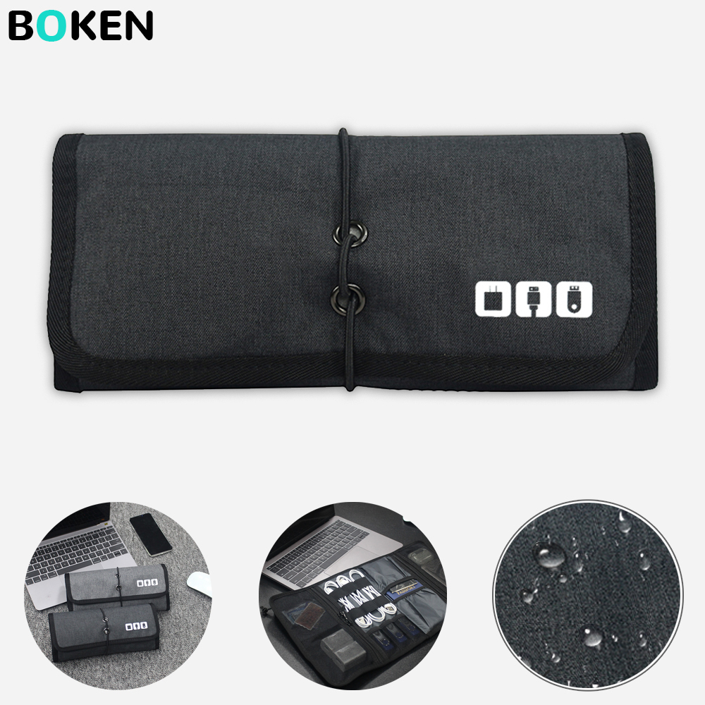 Tech Accessories Storage - Tech Organizer Bag Cable Storage Case