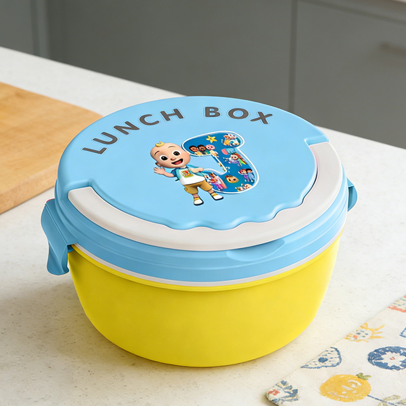 Tech Home Accessories - Cocomelons Lunch Boxs Portable Bento Meal