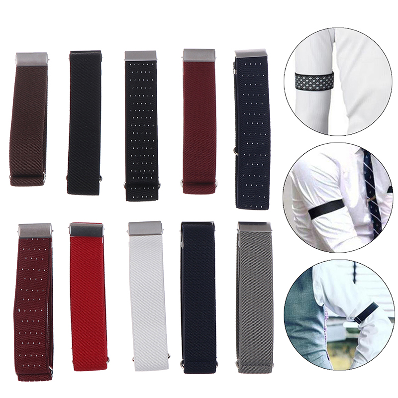 1Pair Men Shirt Adjustable Arm - Tech Wear Accessories 评论和价格