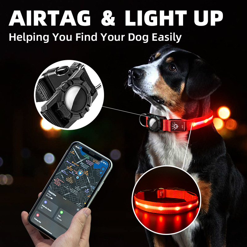 New Pet Collars WaterProof Led - Tech Dog Accessories 评论和价格