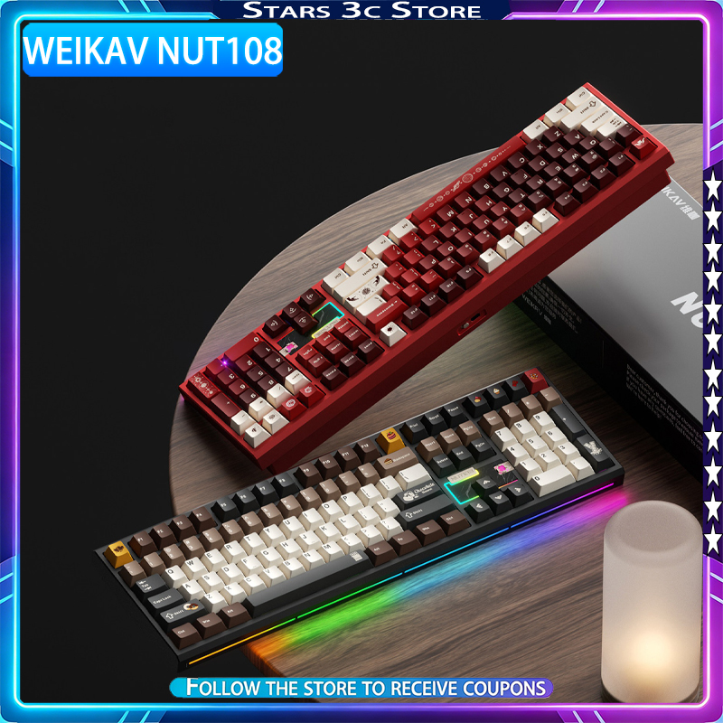 WEIKAV NUT108 Mechanical Keybo - Tech Gaming Accessories 评论和价格