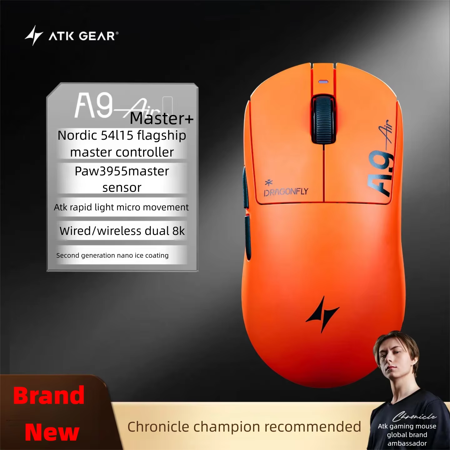 ATK A9 Air Ultimate Plus Gamin - Tech Gaming Accessories 评论和价格