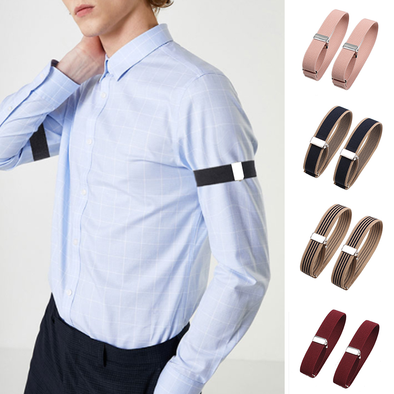 HOT 2Pcs Mens Sleeve Garters H - Tech Wear Accessories 评论和价格