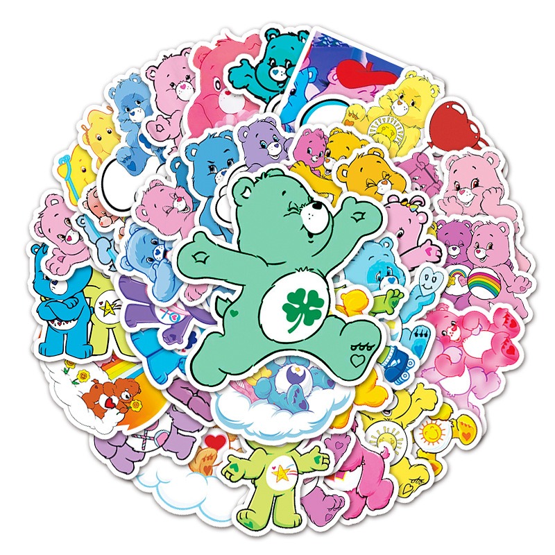 New Cute 50Pcs Care Bears Clas - Tech Home Accessories 评论和价格
