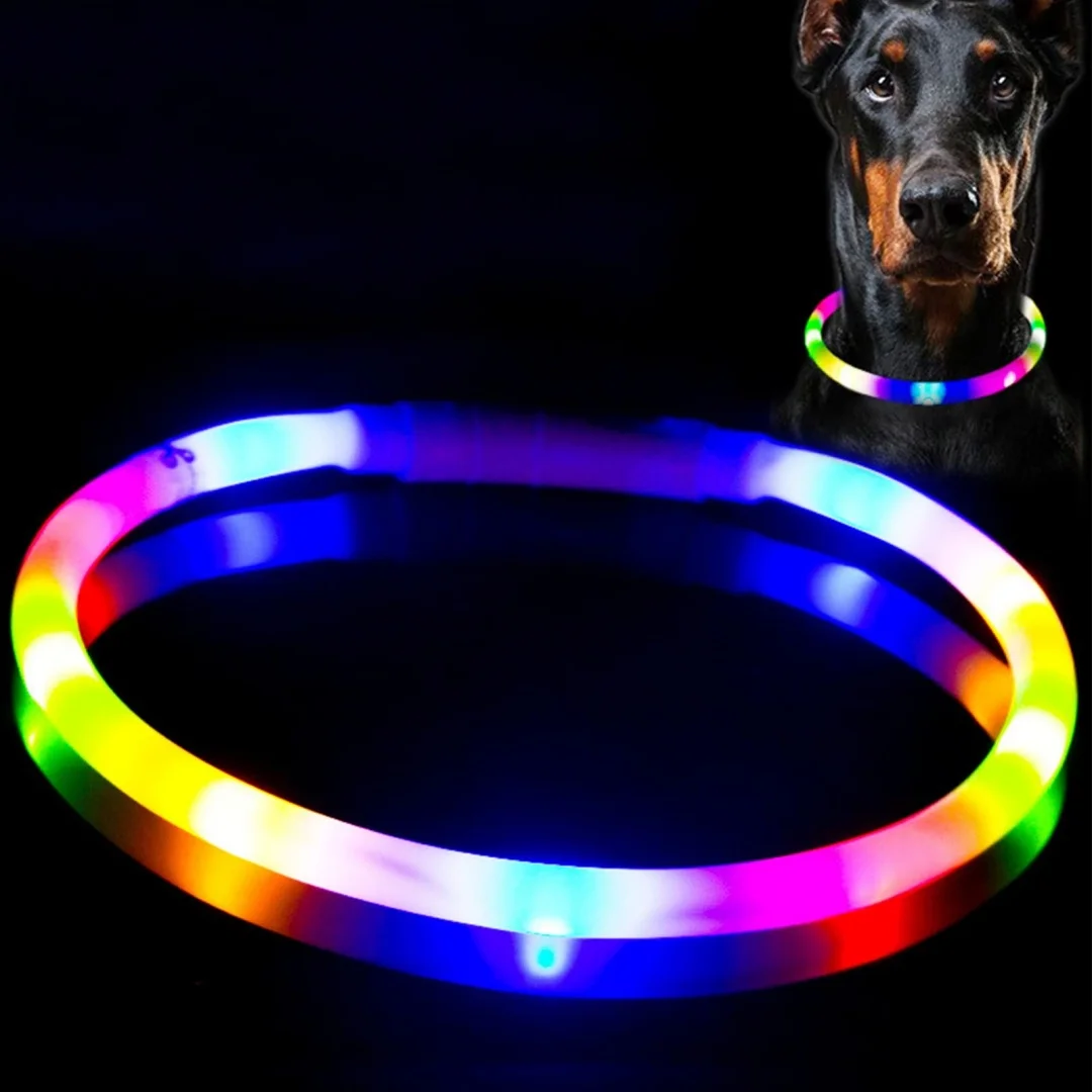 New Led Luminous Dog Collar 4  - Tech Dog Accessories 评论和价格