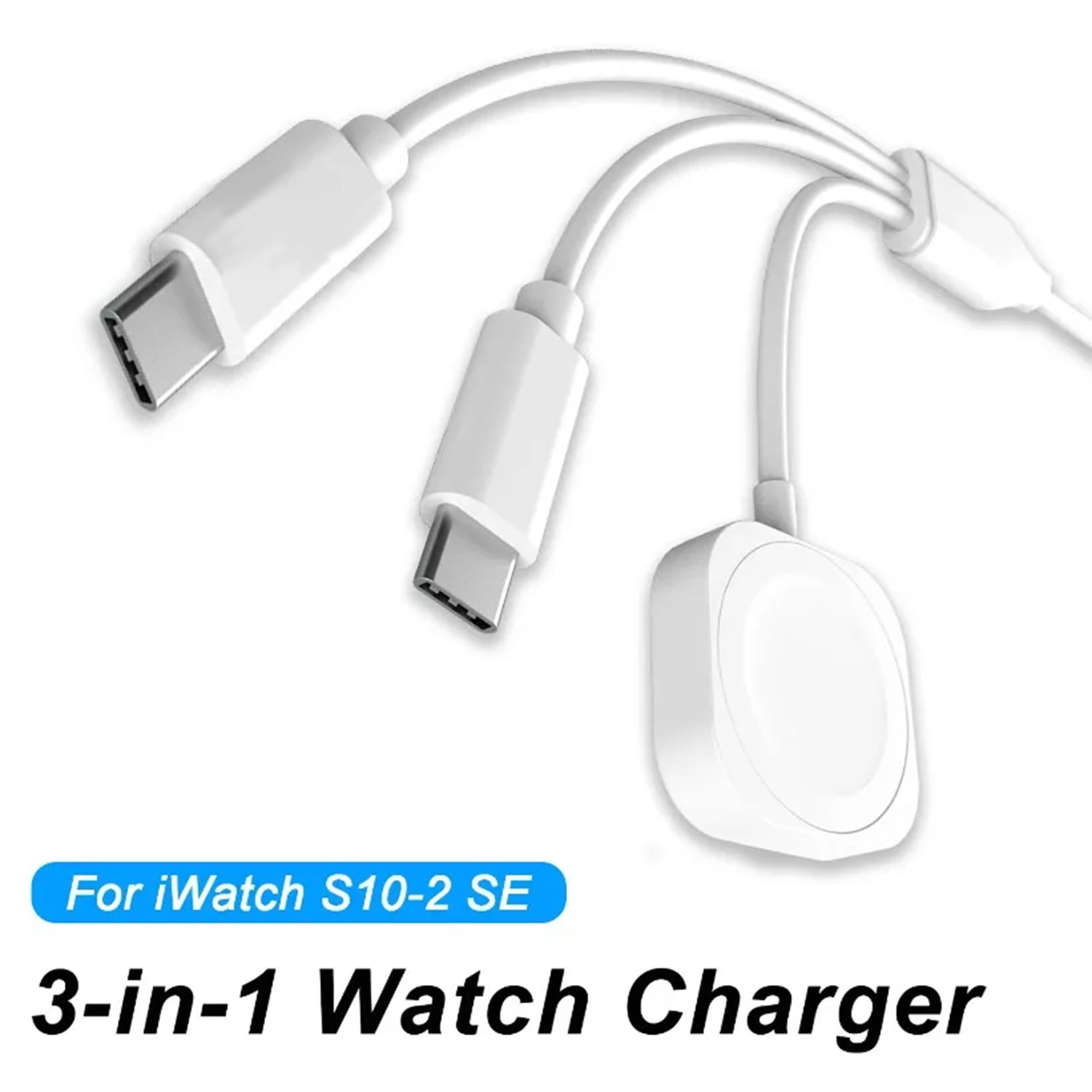 3 in 1  Magnetic Watch Charger - Power Bank Wireless 评论和价格