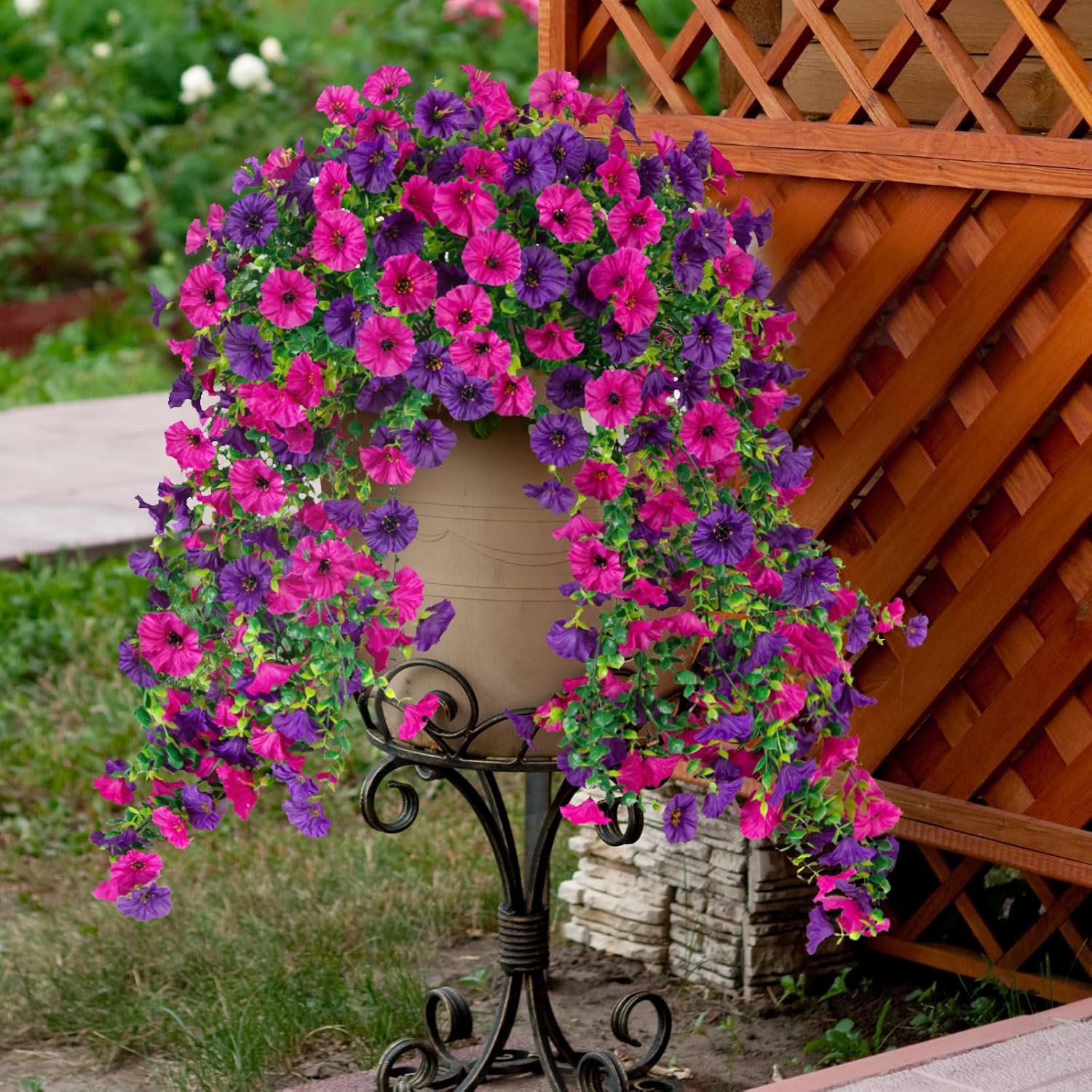 Artificial Flower Vine Morning - Tech Home Accessories 评论和价格