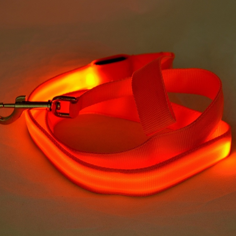 LED Light Up Dog Leash Luminou - Tech Dog Accessories 评论和价格