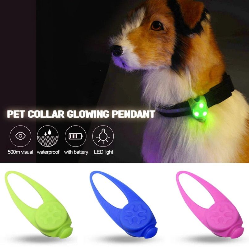 Pet Led Silicone Rubber Pendan - Tech Dog Accessories 评论和价格
