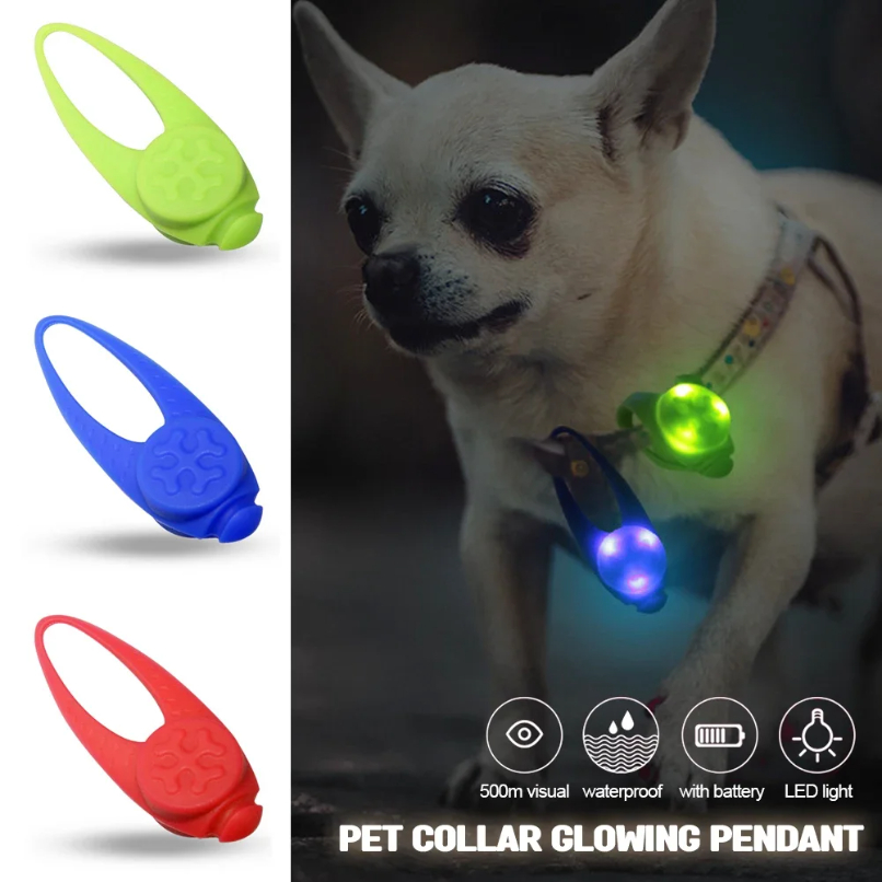 Pet Led Silicone Rubber Pendan - Tech Dog Accessories 评论和价格