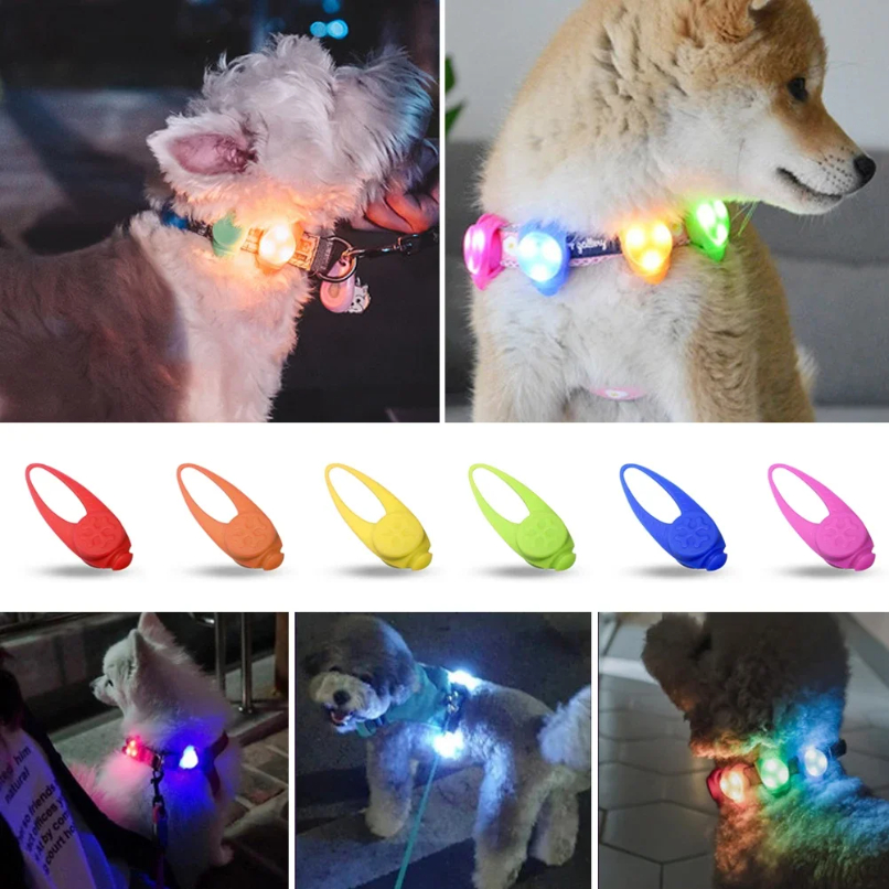 Pet Led Silicone Rubber Pendan - Tech Dog Accessories 评论和价格