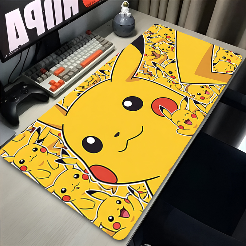 Mouse Pad P-pokemon Pikachu Co - Tech Accessories Desk 评论和价格