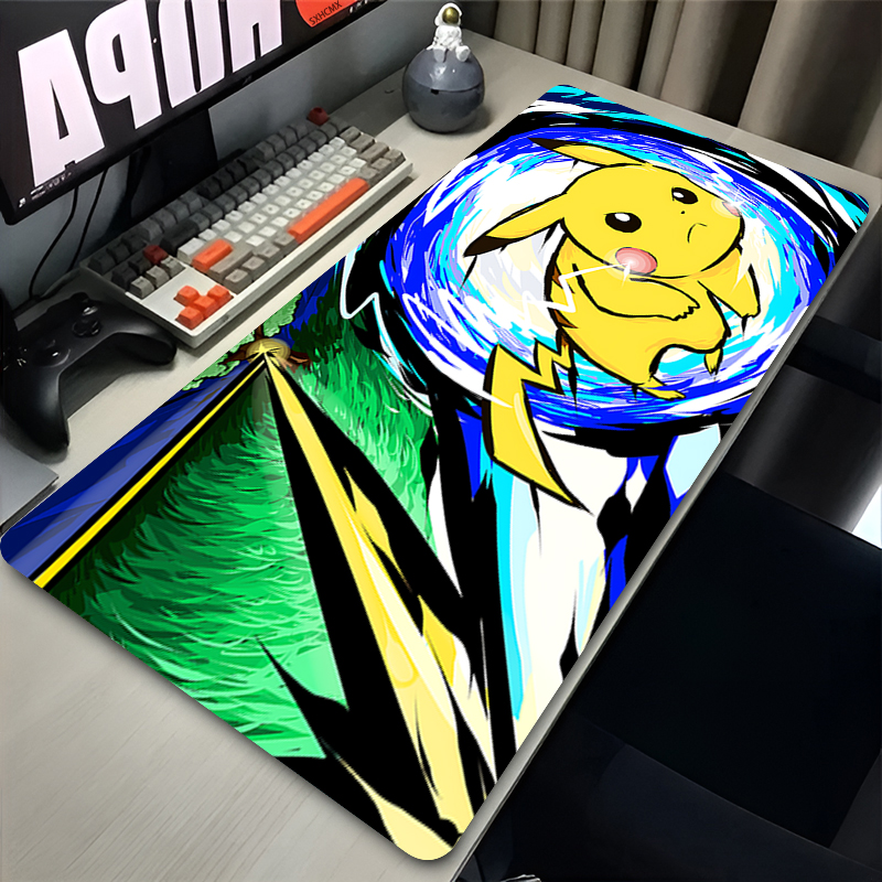Mouse Pad P-pokemon Pikachu Co - Tech Accessories Desk 评论和价格