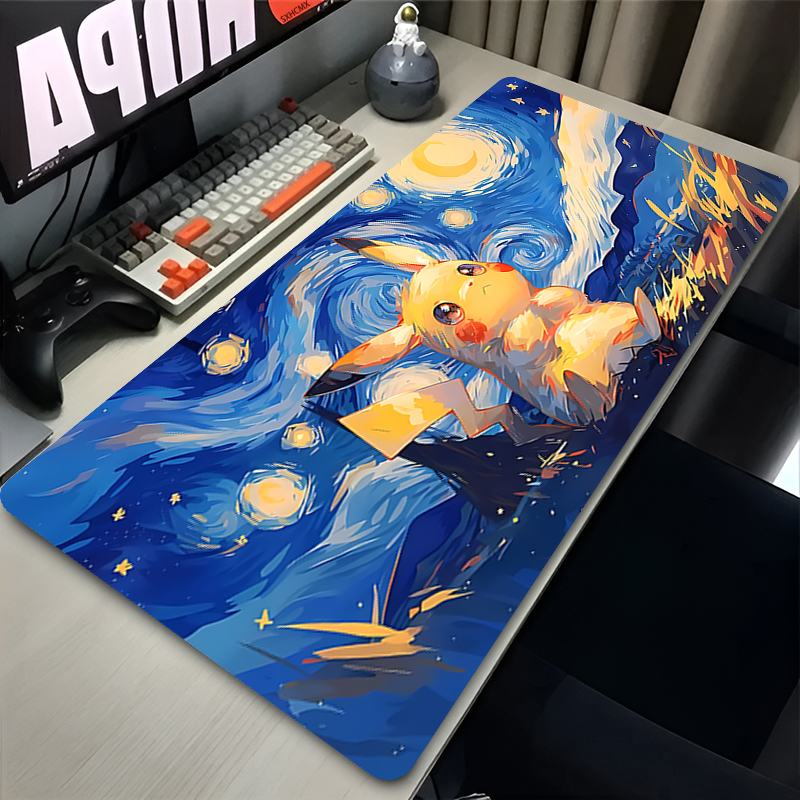 Mouse Pad P-pokemon Pikachu Co - Tech Accessories Desk 评论和价格