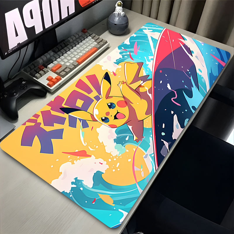 Mouse Pad P-pokemon Pikachu Co - Tech Accessories Desk 评论和价格