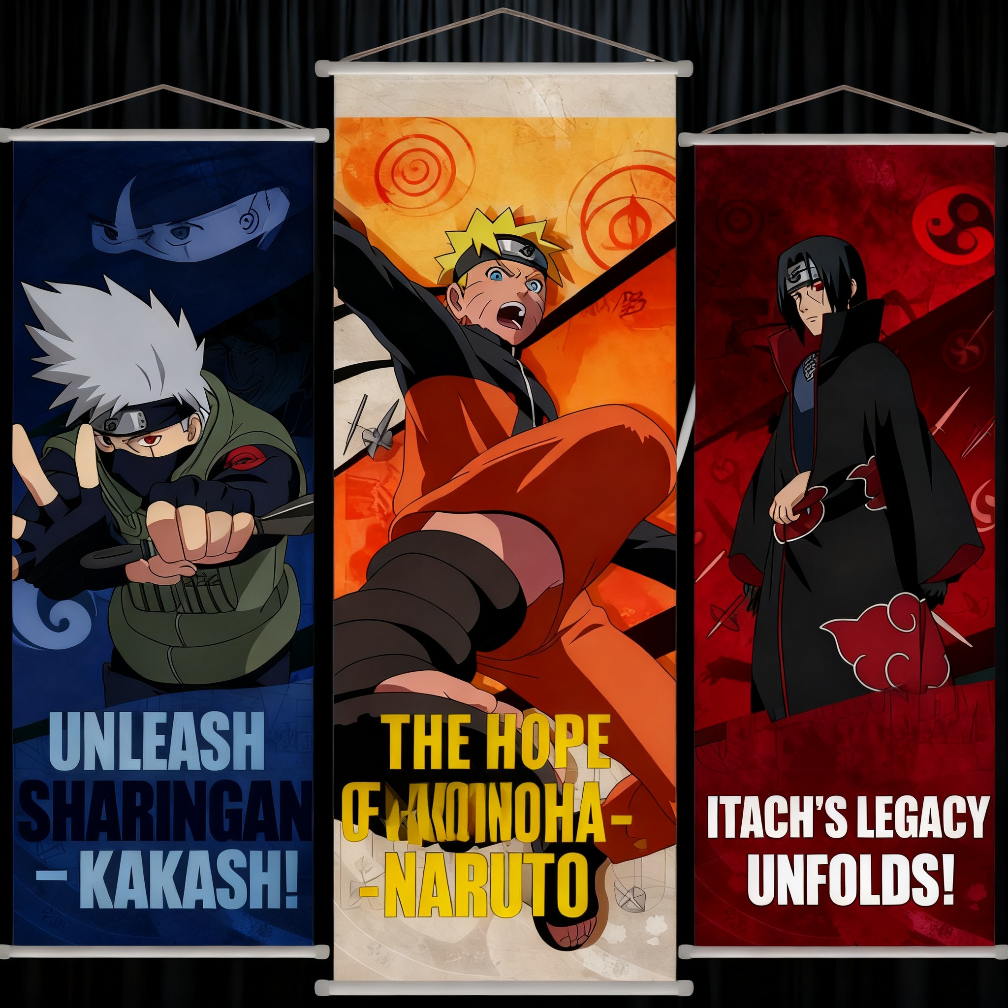 Naruto Anime Uzumaki Long Scro - Tech Home Accessories 评论和价格